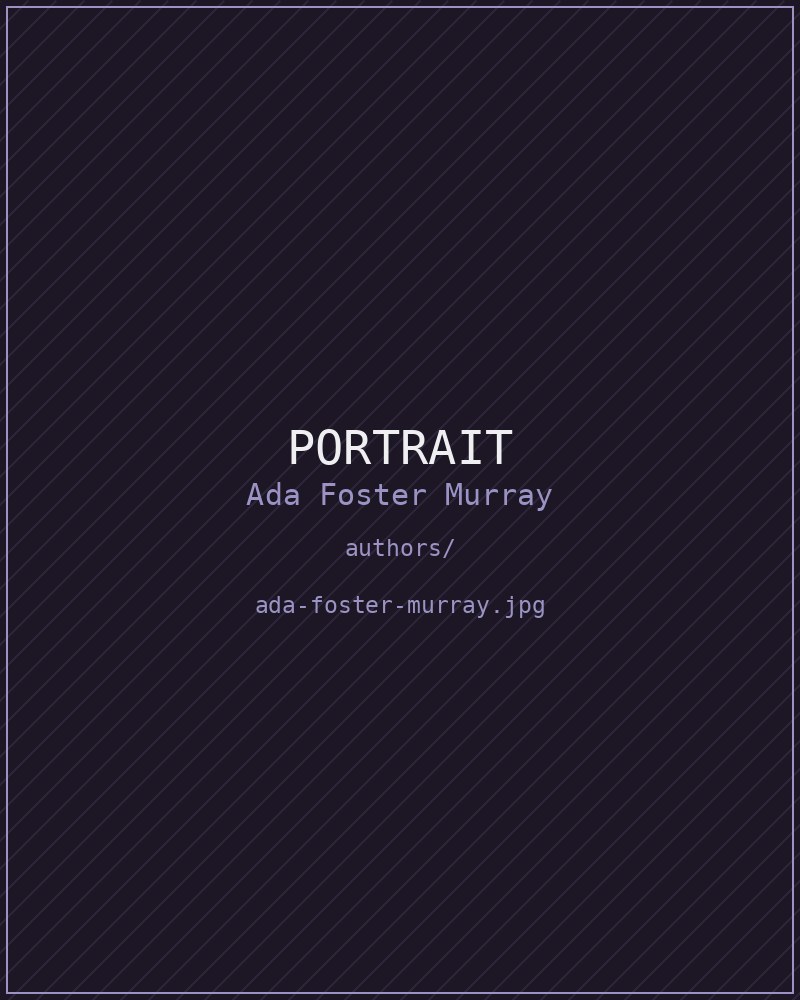 Portrait of Ada Foster Murray